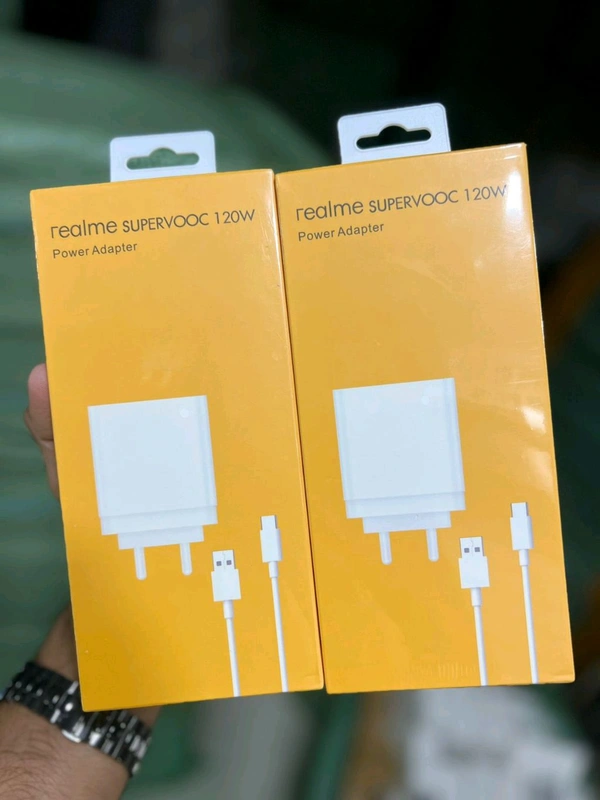 New 🆕 Realme Super Vooc 120Wts Power Adaptor (Proper Working & Support)