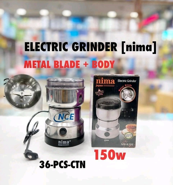 Nima Nm-8300 Electric Grinder (Orginal Quality Stainless Steel)