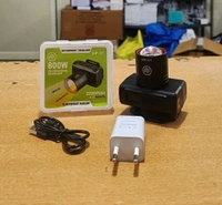 Tiger Head Hp-91 Waterproof Headlamp (800Wts Zooming , Blinking , 1200Mah Durable Battery 🔋)