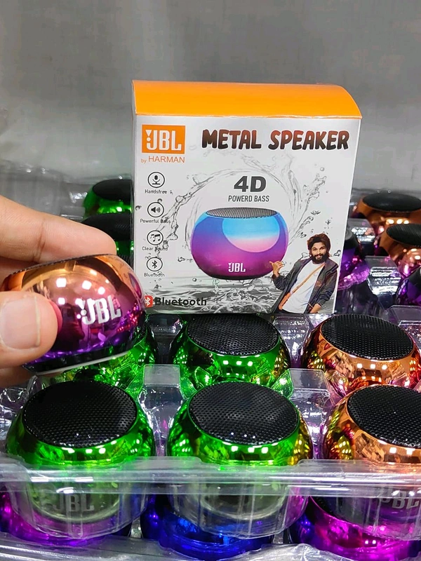 Jbl Mini Boost Metal Speaker 3d Sound Best Quality Type C Charging Port 