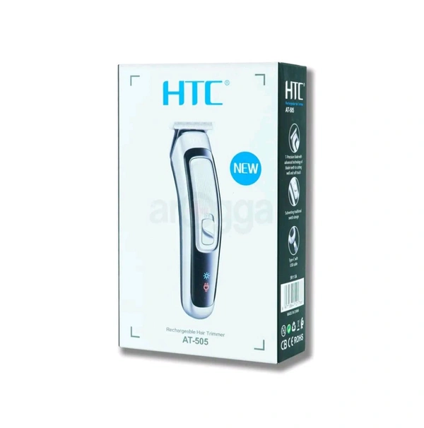 New 🆕 HTC Ht-505 Heavy Premium Quality Rechargeable Hair Trimmer 