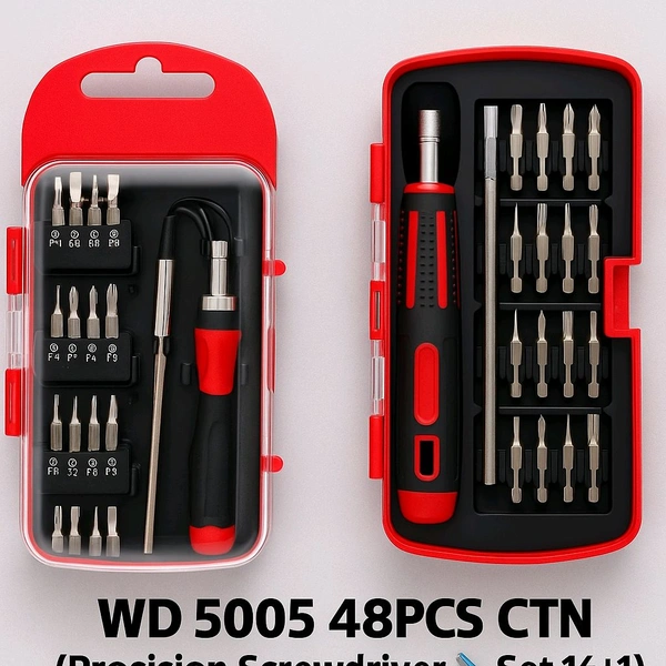 New 🆕 D-5005 Screwdriver 🪛 Set (Electronic, Mobile Phone, Laptop Repairing Kit)