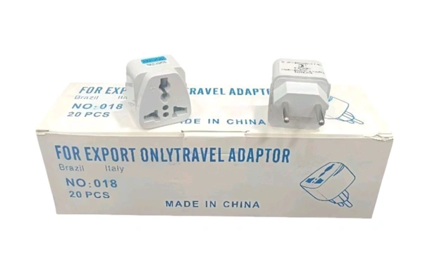 Export Only travel Adaptor (Brazil And Italy) 20pcs Pecking 
