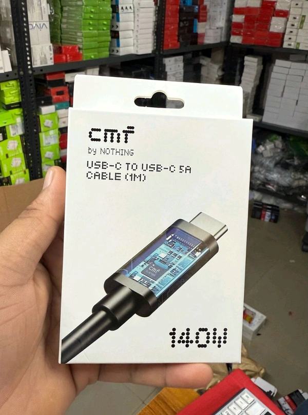 CMF (By Nothing) New Pd Type C To Type C (140Wts Support , 5Amp) Cable 