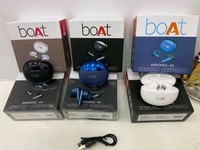 Boat K-3 Pods Heavy Premium Quality Hard Box Pecking Earbuds (All Shining 🌟 Type C Port)