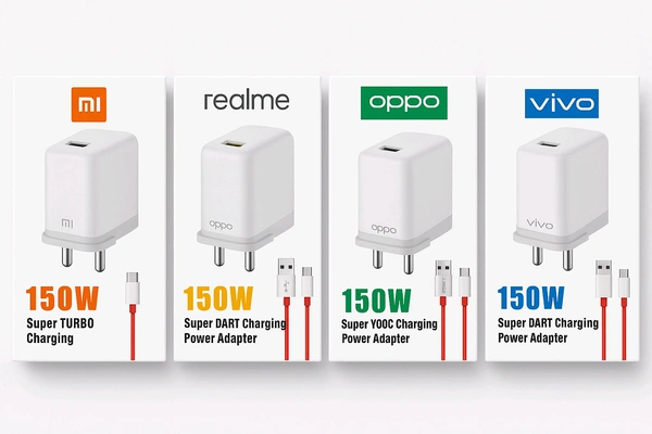 New 🆕 150Wts Super Vooc Power Charger (One Year Warranty) - Mi