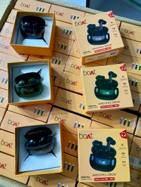 New boat TWS Airdopes Grow – Long Playtime, Enx Tech, Immersive Bass, Gaming Mode Hard Box