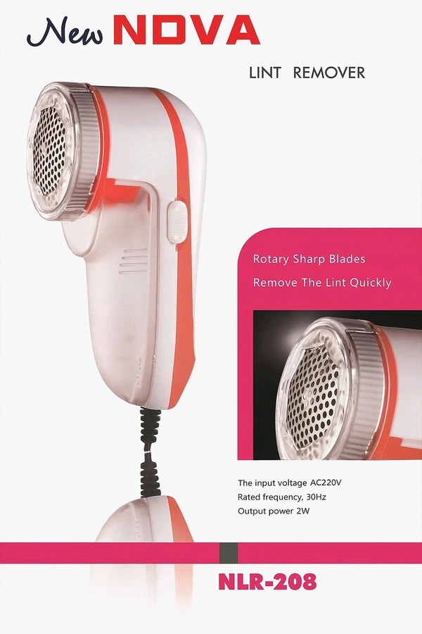 Nova - 208  Lint Remover Clothes & Fabric Lint Roller 