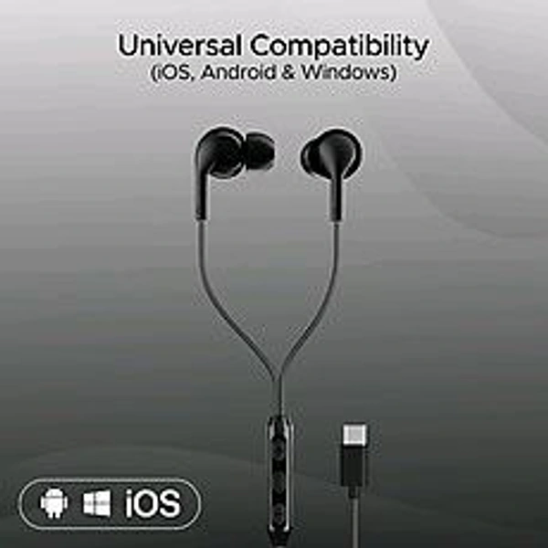Boat B-100-C Pure Og Type C Jack Box Pecking Earphone (Pure Company  Orginal 100%)