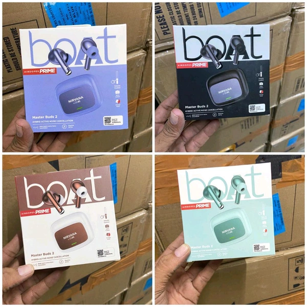 New 🆕 Boat Master buds2 💯% Og Metal Extra Bass Sound 1st Quality Earbuds ✨