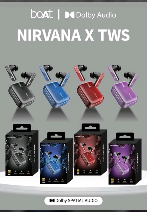 New 🆕 Boat X TWS same Original big box Packing 1by1 lamination (Trending 🌟 Product)