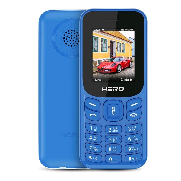 Lava Hero Shakti 2025 Dual Sim Keypad Mobile Phone (with Vibration Alert) | 1.8″ Display ( Service Center Warranty )