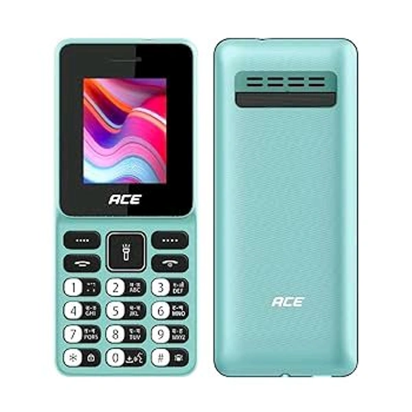 Itel Ace2 Heera, Dual Sim, With Charger, 4.5cm (1.8) Display 1000 mAh Big Battery ( Service Center Warranty )