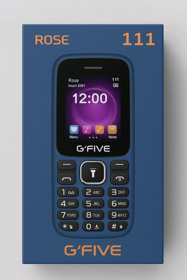 G'five Rose 111 Keypad Mobile Phone ( Only Check Warranty )