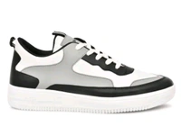 Stylish Black & White Casual Sneakers – Trendy & Comfortable Footwear for Men" - 9