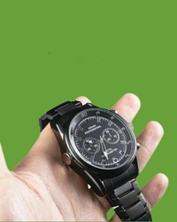 Hidden Camera Watch - Black