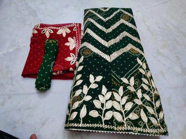 Pooja Creation Jaipuri Traditional Lehenga-Chunni Set