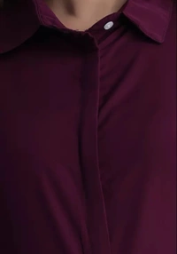 Neha Collection Women Formal Shirts - Purple, XXL