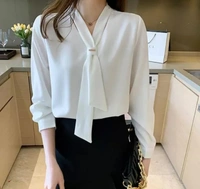 Neha Collection Women Stylish Formal Shirt - White, M