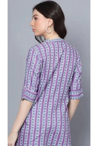 Neha Collection Women Stylish Shirt - light purple, M