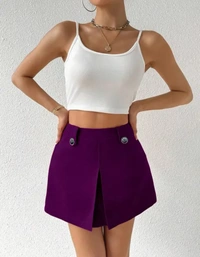 Neha Collection Women Stylish Skirt - Purple, 28