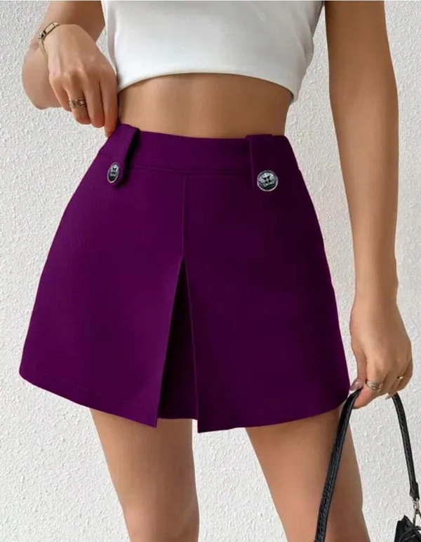 Neha Collection Women Stylish Skirt - Purple, 32