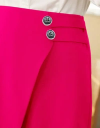 Neha Collection Women Designer Trendy Skirt - Pink, 32