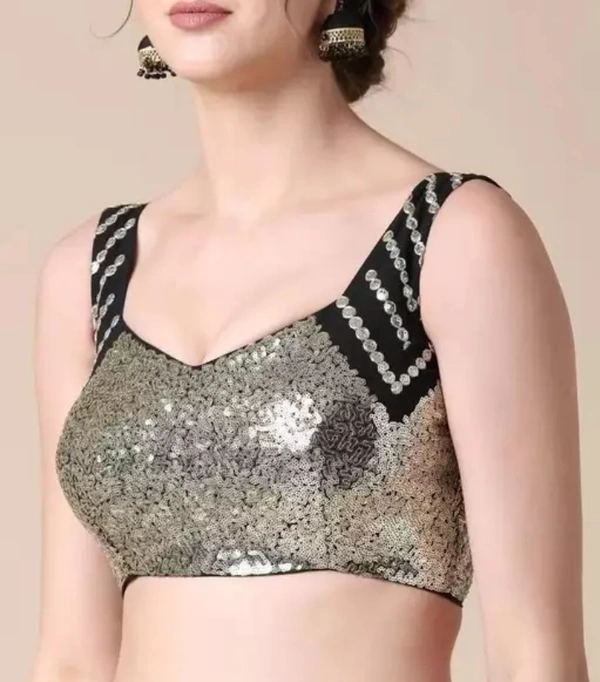 Neha Collection Women's Beautiful Designs Lehenga Choli With Dupatta - Black, Free Size