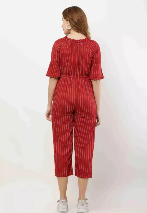 Neha Collection Trending Stylish Women Jumpsuit - Red, S