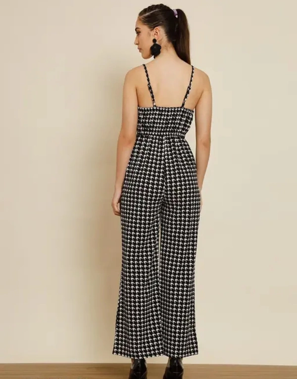 Neha Collection Trendy Jumpsuit For Women - Black, M