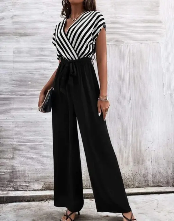 Neha Collection Classic Sensational Women Jumpsuit - Black, M