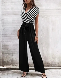 Neha Collection Classic Sensational Women Jumpsuit - Black, M