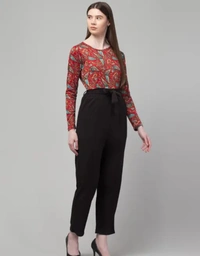 Neha Collection Classic Elegant Women Jumpsuit - L