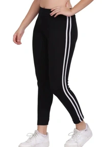 Neha Collection Sports Jeggings For Women (Pack Of 2) - Black, 32