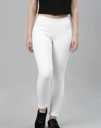 Neha Collection Women's Jeggings - White, 36
