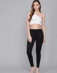 Neha Collection Adore Wear Stylish Stretchable Jeggings For Women - Black, 34