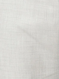 Dolly Fashion  Men Off White Solid Slim Fit Polyester Blend Trouser - 30