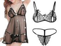 Baby Doll Night Dress - L