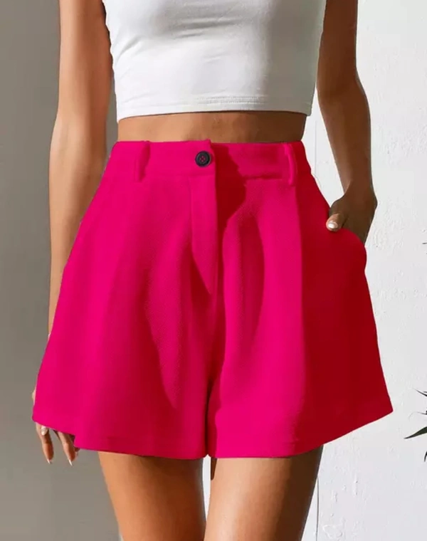 Neha Collection Trendy Comfy Women Shorts - Pink, 26
