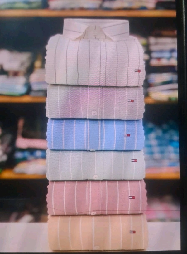 Men's Premium Striped Formal Shirt – Pack Of 4 - XXXL