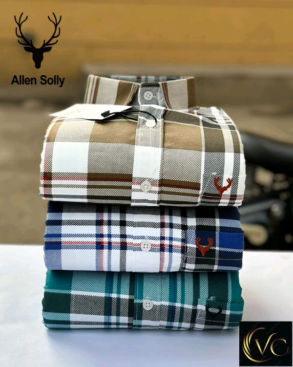 Men's Stylish Checkered Shirt – Casual & Formal Wear ( Combo Of 3) - XL