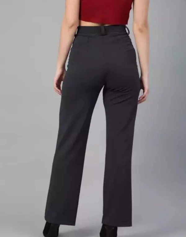 Neha Collection Women's Casual Formal Pant - Black, 34