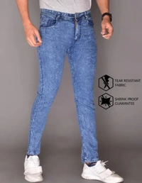 Neha Collection Men's Classic Fit Denim Jeans - 34