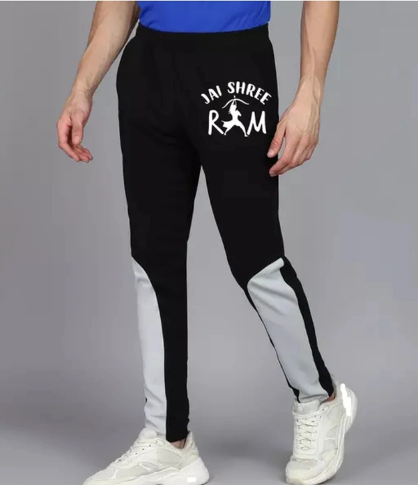 Neha Collection Men's Sports Trackpants - Black, 32
