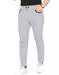 Neha Collection Men's Track Pants - Light Grey, S