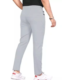 Neha Collection Men's Track Pants - Light Grey, L