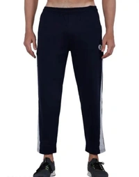 Neha Collection Men's Hosiery Lower Track Pants - Black, 38