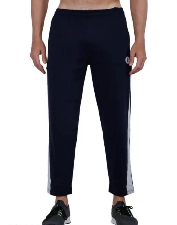 Neha Collection Men's Hosiery Lower Track Pants - Black, 38