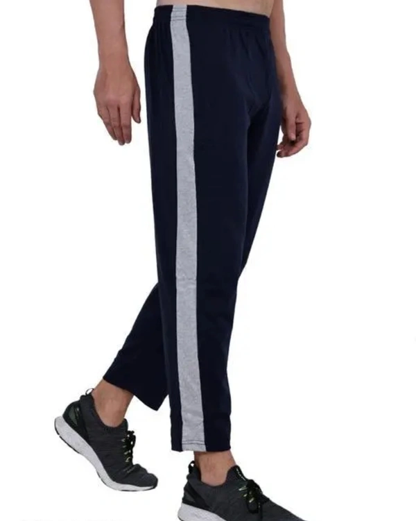 Neha Collection Men's Hosiery Lower Track Pants - Black, 48