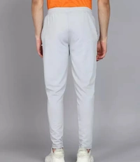 Neha Collection Men's Sports Trackpants - Silver, 30